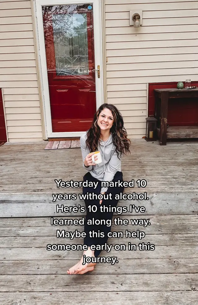 10 years without alcohol. I’d choose this path time and time again. #sober #sobriety #recovery 