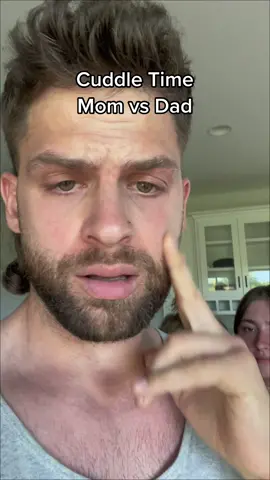 I woke up with a headache @Alixcasey @Stephen Lomas #momvsdad#alixandstephen#couples#family#parents#kc#kansascity#Love#cuddles 