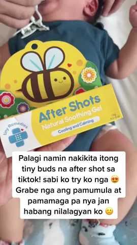 BIG HELP NI TINY BUDS AFTER SHOT DI  KAMI PINAHIRAPAN NI BABY MAG ALAGA AFTER BAKUNA NYA 😍 MUST HAVE TALAGA MGA MI!! #tinybudsaftershots #tinybudsbaby 