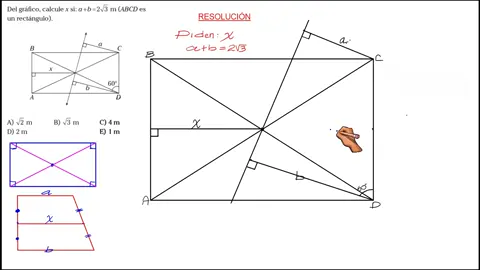 ejercicio de rectangulo, #niveluni #geometria #anualUNI2023  #geometriaconeladio