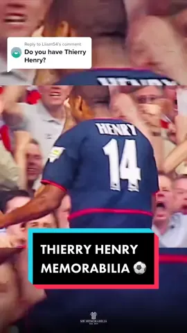 Replying to @LiiamS4 Thierry Henry 🤝 Mr Memorabilia  Hand-signed memorabilia from the worlds best sporting athletes, with a full COA and lifetime guarantee over the items authenticity ✍️ Tell us who you want to see next 👀 #MrMemorabilia #Memorabilia #Football#Sport #FootballMemorabilia #Henry #Thierry #Arsenal  #FYP #Foryoupage #Viral  