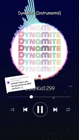 Respuesta a @jazmncruzgarcia BTS - Dynamite Instrumental Visualizer #bts #btsarmy #army #dynamite #btsdynamite #instrumental #kpop #fy #fyp #fypシ @BTS 