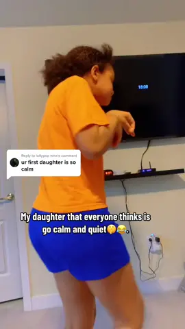 Replying to @lollypop nina  I don’t have any quiet and calm kid 😂😂. Credit to Obi for capturing this moment🤣 #brightfamily_ #daughter 
