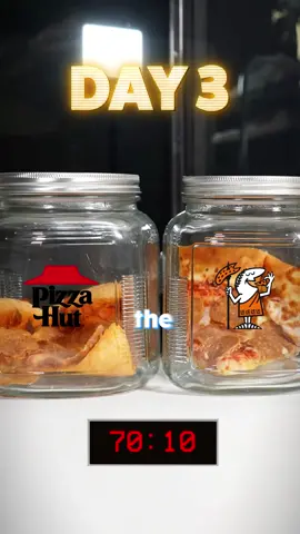 Which Pizza Will Rot The Fastest? Pizza Hut vs Little Caesars