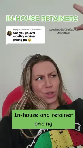 Replying to @lmsocials23 Retainer clients are those who pay you regularly, usually monthly, for your services. This could be for creating content, consulting, or other creative tasks. The rates vary widely depending on your expertise, the industry, and the client's needs. As of 2023, a content creator on retainer might earn anywhere from $500 to several thousand dollars per month per client. Pros? Regular income and the freedom to work with multiple clients. Cons? The workload can fluctuate, and you have to constantly manage relationships. In-house positions are jobs where you're part of a company. You create content specifically for them. The salary for these roles also varies, but as of 2023, the average annual salary for an in-house content creator in the U.S. is around $50,000 to $70,000 Pros? Consistent pay, benefits, and a steady workload. Cons? Less freedom and the possibility of creative burnout.  So whether you choose retainer clients or an in-house position, make sure it aligns with your career goals, creative passion, and lifestyle. Remember, your worth is not defined by your rates but the value you bring. Keep creating!  #contentcreators #ugcher #inhousecreator  #retainerclient #ugctipsforbeginners2023 #marketingyourself #creatorsoftiktok #ugccreatorsoftiktok #newugccreators 