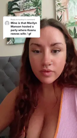 Replying to @kurtnyc Rest in Peace to Jennifer Syme 🥺 #jennifersyme #marilynmanson #keanureeves #celebrity  