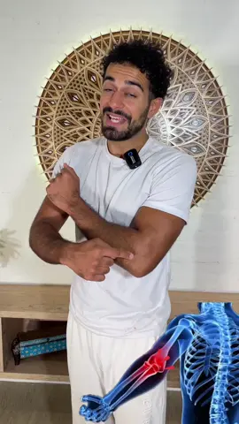 Make sure to turn as far as you can each time to get the most out this exercise 🙏 #pouyayoga #tenniselbow #golfelbow #elbow 