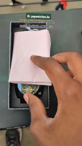TEVISE AUTOMATIC TOURBILLON WATCH AVAILABLE AT 7999/= Call or Whatsapp 0798953779 to make enquiries and place your order. We deliver and parcel packages countrywide. #kikuyutiktok #nakurutiktokers #fypシ゚viral #kenyansinqatar🇶🇦🇶🇦🇰🇪🇰🇪 #popwatcheske #trustedseller #watchlovers #automaticwatch #kisumutiktoker #tembeakenya #kisiinationtiktok #naroktiktokers👐 #kenyancomedy #mainaandkingangi 