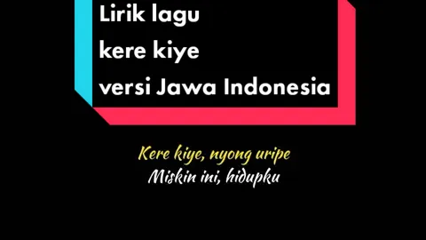 lagunya bikin sedih dan tertawa😁 #kerekiye #kerekiyenyonguripe #tereliye #parody #yosimgiri #kerekiyeversijawaindonesia #lirikindia #tiktok #mentahanlirik #sidamanik #pematangsiantar #liriklagu #fyp #foryourpage #adie21channel #ACL #cover #viral #medan #indonesia 