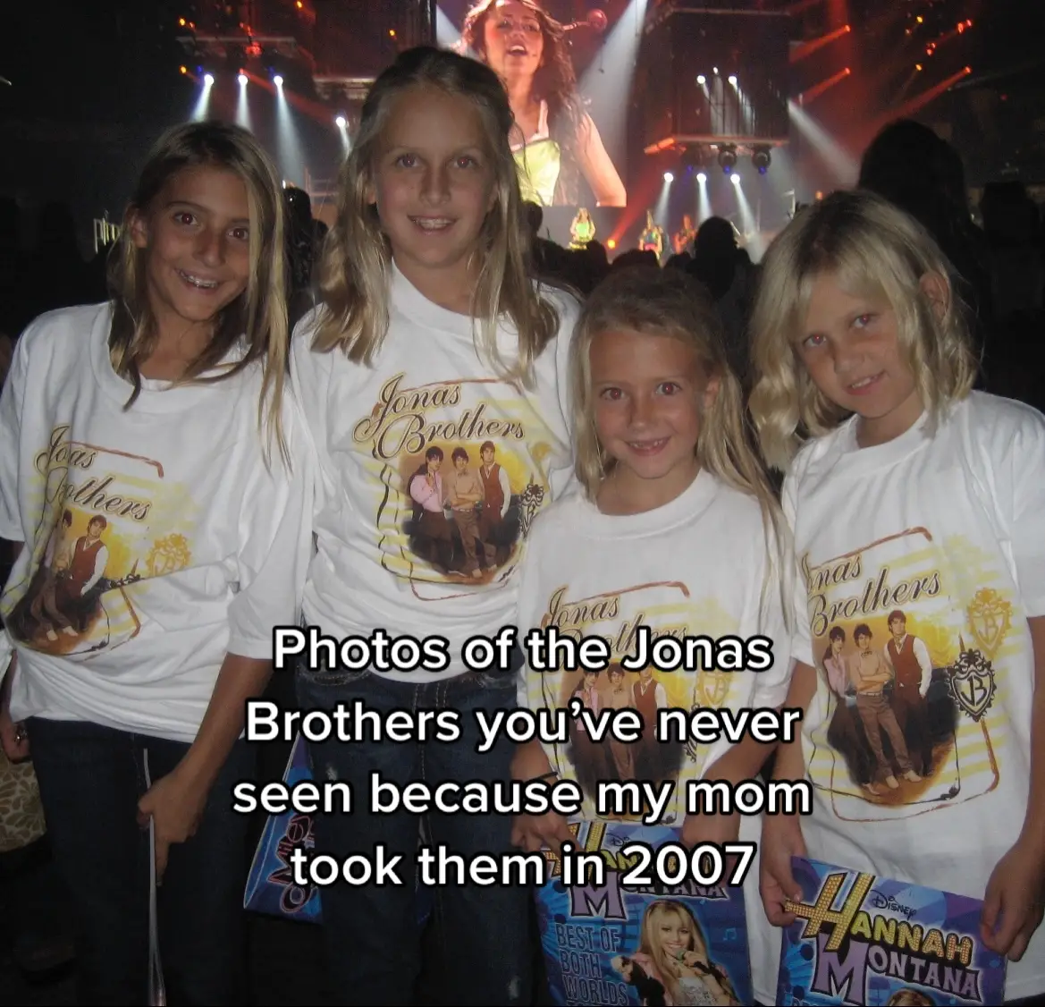 And this was the best night of my life #jonasbrothers #jonasbrothersconcert #hannahmontana #jonasresidency #jonasvegas 
