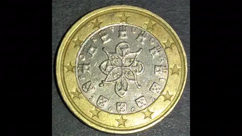 1 Euro Portugal 2002 (ca.100Mio.) Wert: 1€  #1eurocoin #portugaleuro #euro2002 #1euro2002 #hubsicoins #eurocollector #1euromünze