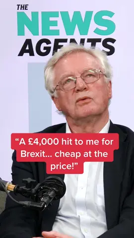 Former Brexit Secretary David Davis recounts the time a builder told him an estimated £4,000 hit per family for leaving the EU would be a ‘cheap’ price to pay for his ‘freedom’. #brexit #eu #uk #johnson #may #sunak #freedom #referendum 