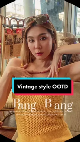 📍BangBang boutique,KL Vintage style #OOTD #ootdfashionstyle #vintagefashion #vintageclothes #vintagestyle #fashionstyle #ilovefashion #ilovesharing #tiktoksharing #TikTokFashion #tiktokmalaysia 