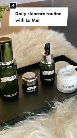 #skincareroutine #skincare #skincaretexture #allskintype #lamer #lamerskincare #everydayskincare 