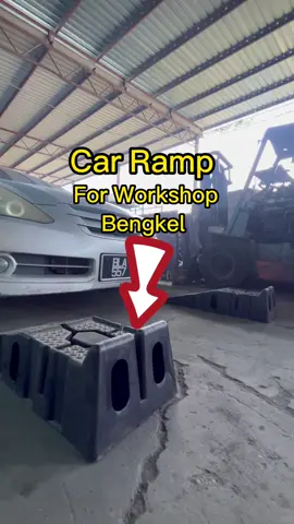 Car Ramp for Workshop / Car Repairing at Home.  Support up to 2.5 ton . Light weight & Portable . #carramps #bengkel #carrepairing #workshoptools #alatbengkel