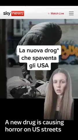 Una nuova sostanza sta aggravando l'epidemia degli oppioidi negli USA. Vi spieghiamo di che si tratta e perché fa così paura  #imparacontiktok #zombiedrug #fentanylcrisis #usa 
