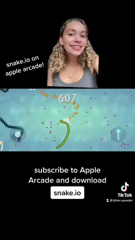 i am my happiest when i am a little snake 🐍 #snakeio #applearcade 