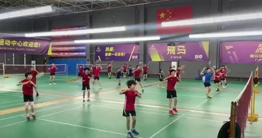 Tương lai là đây chứ đâu , nhìn các cháu tập luyện mà ham 🤤 #badminton #chinabadminton #badmintontraining #caulong #vnbbmt 