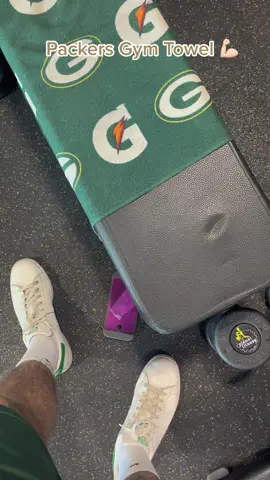 My Packers Gym Towel 💪🏻 #Packers #Gym #Towel #Workout #MrM #MrMFitness #MrMLifestyle