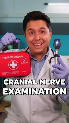 Cranial Nerve Exam 🧬 | #ASMR #asmrsounds #asmrvideo #funny #relax #sleep #satisfying #cranialnerveexam #doctor 