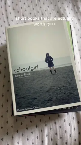 my faves 🫶 #books #shortbooks #reading #bookrecs #literature #fiction #osamudazai #schoolgirl #dowryofblood #sayakamurata #heavenbook 