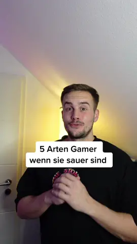 5 Arten Gamer wenn sie sauer sind #foryou #gaming #comedy #humor 