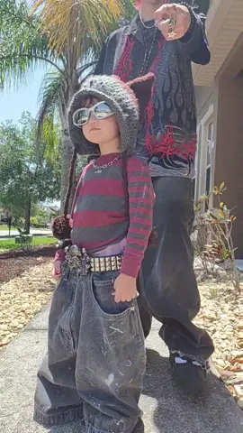 little fashion demon  #cute #swag #OOTD #y2k #baggy #jnco  #thrifted #thrift #draingang #sematary #jessepinkman #90s #2000s #edhardy #evisu #deftones #grunge #cutebaby #funny 