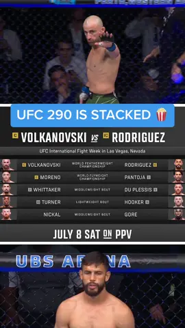 #UFC290 is gonna be good 👀 #UFC #mma #alexandervolkanovski #yairrodriguez #sports 