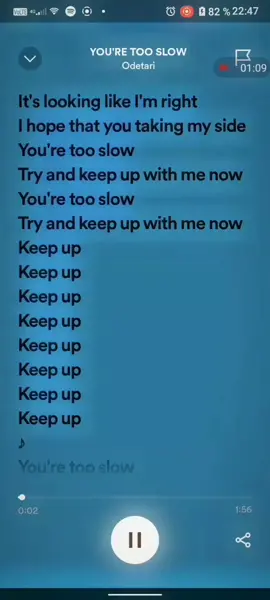 you're to slow - odetari full song | rip my storage #CapCut #odetari #youre #to #slow #youretoslow #full #song #fullsong #spotifylyrics #lyrics #spotify @Her>>> 