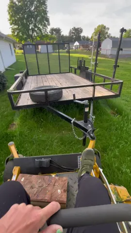 On another note-decided to sell this trailer…any buyers?  #fyp #independent #landscapetrailer #beckthebeast 