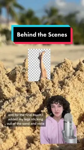 Replying to @Hannah Good behind the scenes!! I loved making this video 😋 #vfx #behindthescenes 
