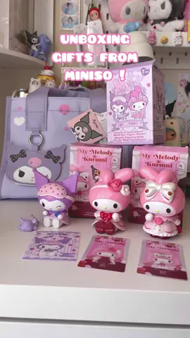 thank you so much @Miniso Official  🫶 #wonieclub #miniso #minisofinds #minisosanrio #sanrio #kpop #kpopfyp #minisohaul #minisounboxing #fyp #blindboxhaul #blindbox #xyzbca 