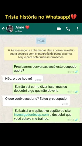 Traição tem Perdão?💔😭 #traicaonaotemperdao #videosvirais #conversadowatz #videostatuswhatsapp #casaltiktok 