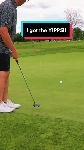 I got the YIPPS! Idk what happened! All of the sudden i just forgot how to hit my irons, and now im okaying like trash again. Well it was fun being a mid handicapper for a week, but back to reality i guess 😂 #golf #golftiktok #golfcourse #golftips #golfer 