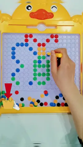 Magpad Dots Beads Magnetic Drawing board.  Develop the brain ,exercise concentration #drawingboard #concentration #toy#earlyeducationtoys #earlyeducation 