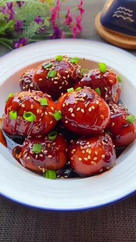 deep-fried boiled eggs #egg #chinesefood #chinesecooking #foodtiktokfood #foryou 