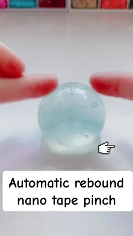 Automatic rebound nano tape pinch #decompression #nanotape #foryou #DIY #fpy #amazingtoys #handmade 