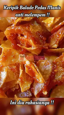 Keripik balado pedas manis anti melempem, **cabe merah sebanyak 100gr bukan 250gr ya . sorry salah ketik 🙏😣 #cemilanenak #idejualanmakanan #resepkue #resepmasakan #keripikbalado #keripikpedas #keripikpedasmanis #jajananviralkekinian 