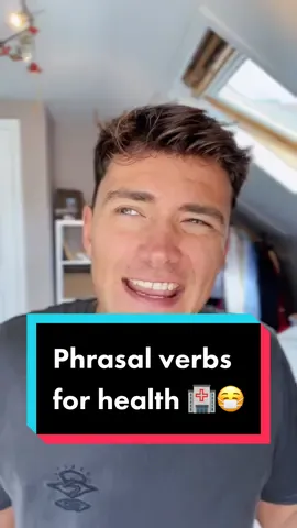 Learn these english phrasal verbs to do with health. Using these will help you to sound like a native english speaker. Send me a message if you are interested in english classes #learnenglish #englishteacher #learnenglishonline #IELTS 
