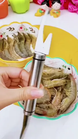 Love seafood to watch this shrimp knife, scrape scales are very useful #tiktokgood #tiktokshop 