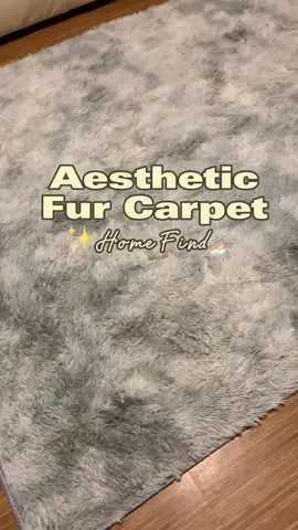 FLEX KO LANG🥺AESTHETIC FUR CARPET na may anti slip feature🫰Best home decor ideas✨Napakaganda talaga! Arat na pabudol na rin kayo❤️ Click the yellow basket to order & check out now🔥#furcarpet #aesthetic #homebuddiesph #homedecor #minimalist #fypシ 
