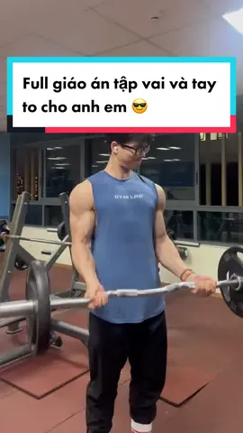 Anh em nào muốn vai to thì nên thử ngay giáo án này trong buổi tập sắp tới 😎 #LearnOnTikTok #shoulderworkout #armsworkout #foryoupage #GymTok #transformation #tiktokvn 