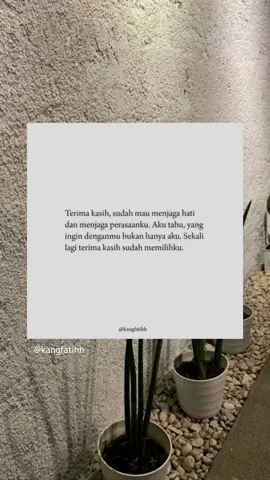 Terima kasih karena sudah tidak tertarik, walaupun di luar banyak yang menarik. #fyp #flks #kangfatihh #mengetukpintulangit #navigasiarahdanrumah 