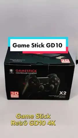 Video Game Stick Retrô GD10 30.000 64GB.#gamestick#supermario#mariokart#psp#supernitendo.