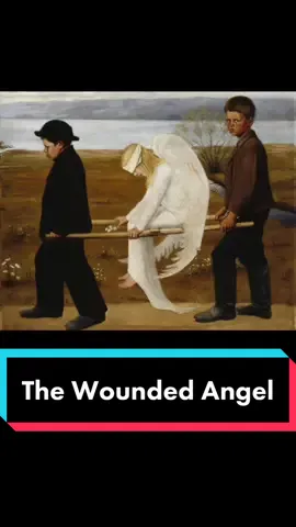 The Wounded Angel #art #historyofart #angel #sad #DidYouKnow #finland #greenscreen #sick 