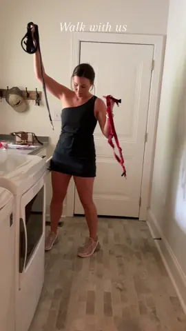 Come walk with us!!! Happy thursday yall 🤩🤍🫶 #walkingootd #athleticdress #walkwithme #morningwalk #goldenretriever #happythursday #thursdaymorning #housewife #sahw #nflwife #fyp 