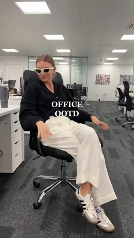 Today’s office & birthday ootd!  Cardigan @French Connection  Trousers @Marks & Spencer  Celine sunglasses  Office style  Office outfit  Office banter  Office humour  Daily style  Fashion inspiration London office  SheerLuxe  #officelife #relatable #girllife #workworkwork #birthdayfitideas  