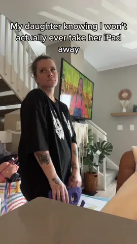 Idk why we even threaten it #badmomclub 