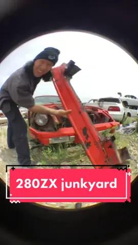 Taking home that front air damn 🤙 #datsun #280zx #s130 #junkyard #projectcar #restoration #240z #260z #280z #s30