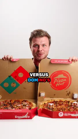 Brand Wars (ep.19): PIZZA HUT vs DOMINO’S 🍕 who’s your winner? 😋 #LearnOnTikTok #business #pizzalover #brands #marketing 